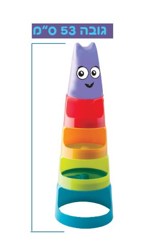 המגדל של מר חכמי והכדורים המתגלגלים iam toys