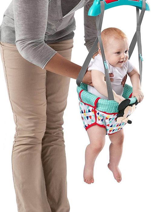 ג'מפר משקוף דלת דיסני מיקי ברייט סטארטס bright starts