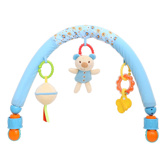 קשת פעילות ביבה טויס Biba Toys – Cute Baby Animals Stroller Arch