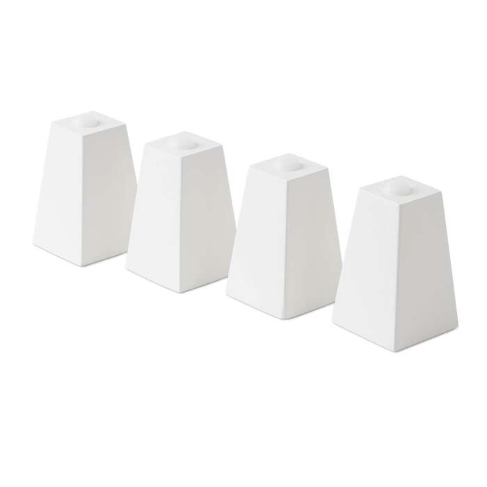 סט רגליים נמוכות לשידת אחסנה דייניז ראנצ’/ריין לבן קלאסי – Dainy’s Ranch/Rain Dresser lower legs 8cm Classic White