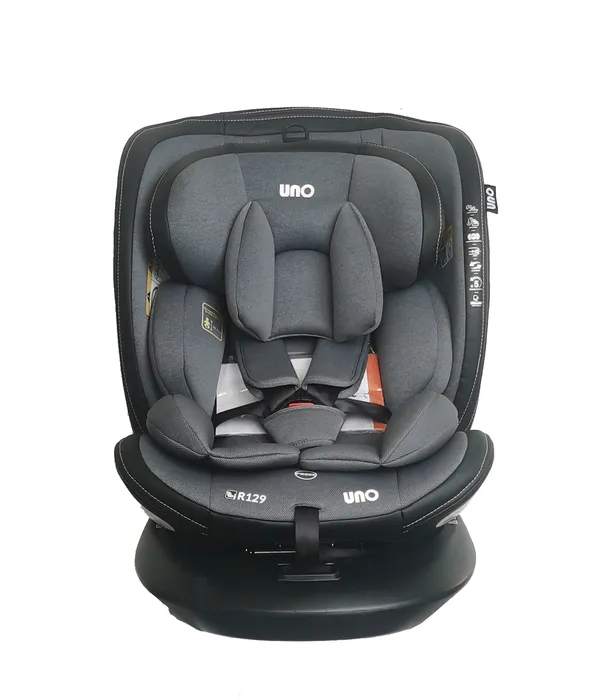 מושב מסתובב מגיל לידה עם איזו פיקס תקן I size דגם טייגר