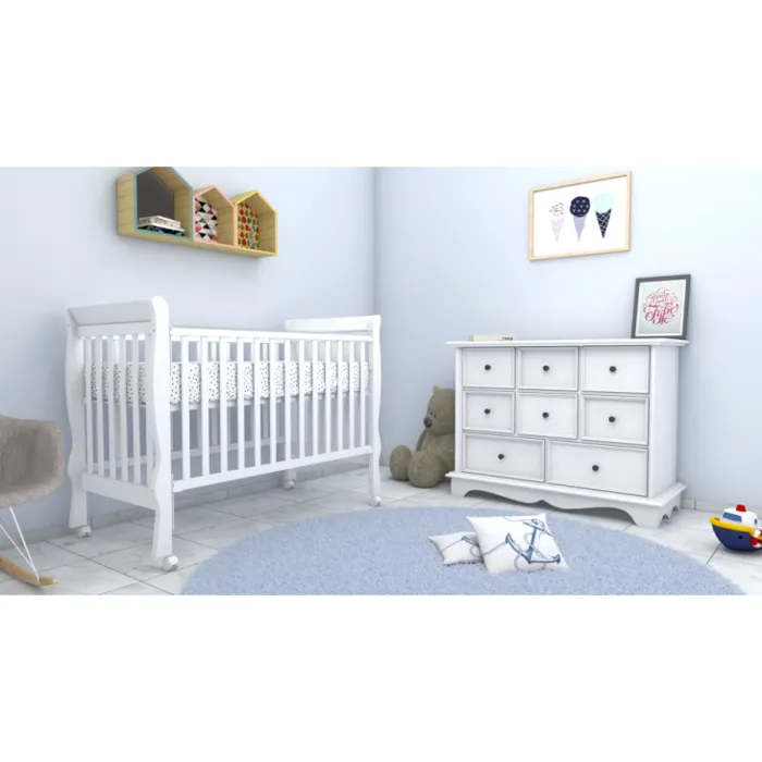 חדר לתינוק לואיזיאנה לבן שניר