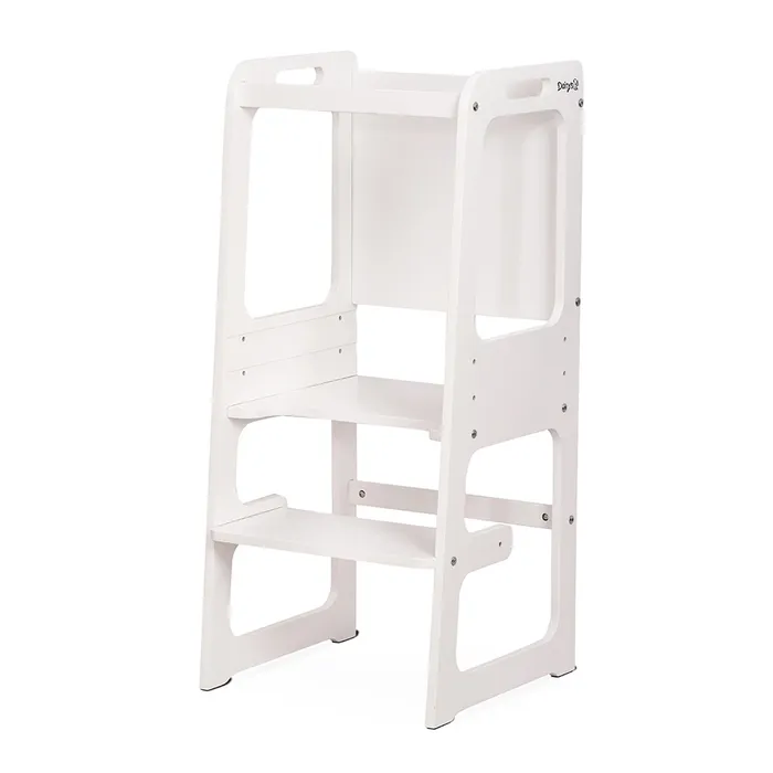 מגדל למידה דייניז אוקלנד עץ לבן – Dainy’s Oakland™ White