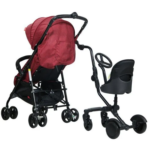 טרמפיסט צד עם מושב לעגלה ו 4 גלגלים COZY UPTOWN RIDER BabySafe
