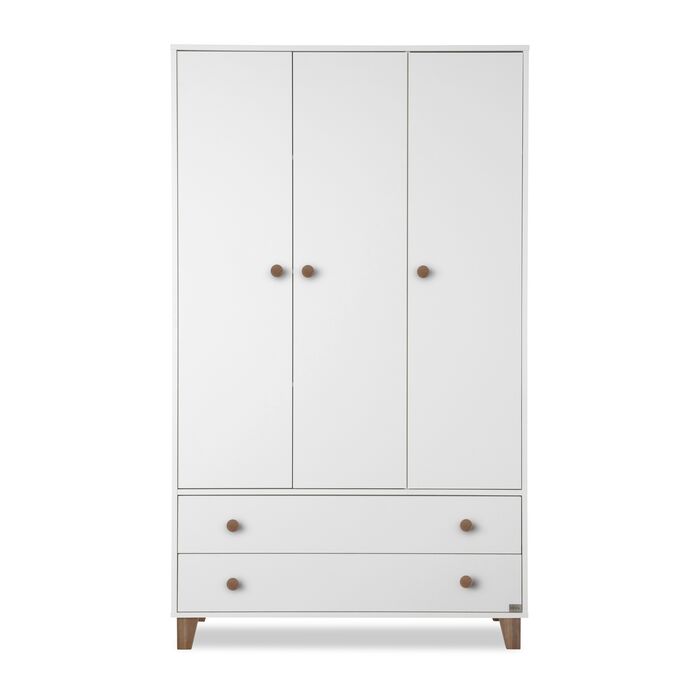 ארון ילדים אור לבן+אגוז