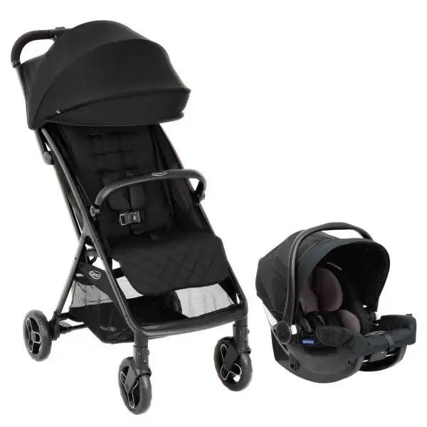 טיולון עם קיפול מהיר כולל סלקל Myavo Travel System