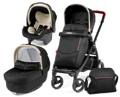 עגלה לתינוק בוק Fiat 500 Luxe Elite Premium 2019 Peg perego