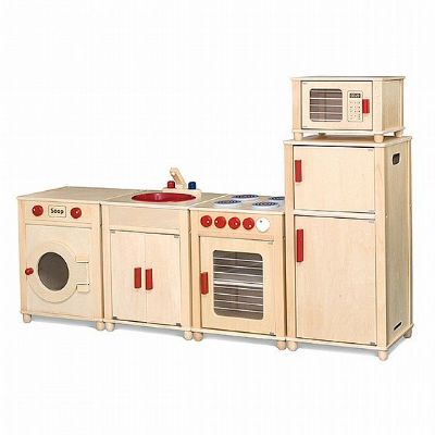 מטבח עץ טבעי 5 חלקים VIGA