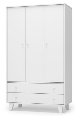 ארון לחדר תינוק דגם אור 3 דלתות שניר