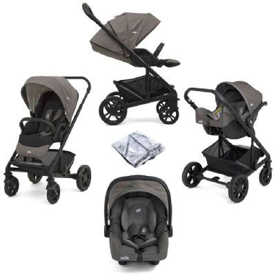 עגלת משולבת כרום CHROME ג’ואי JOIE כולל סל שכיבה