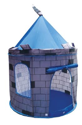 אוהל טירה כחול + 65 כדורים