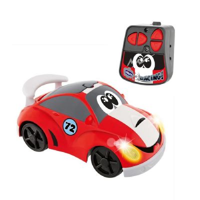 מכונית חיפושית עם שלט אדום לבן – Toys johnny coupe racing