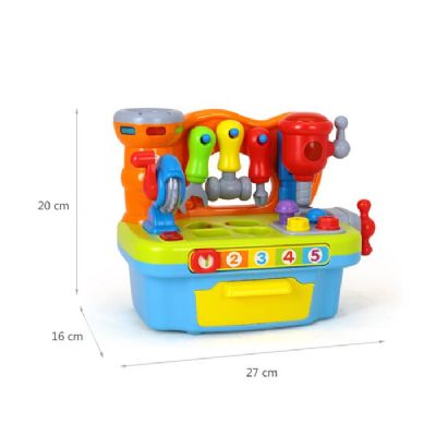 HUILE-TOYS-907-Kids-multifunctional-tool-sets-Child-Puzzle-Building-Blocks-o