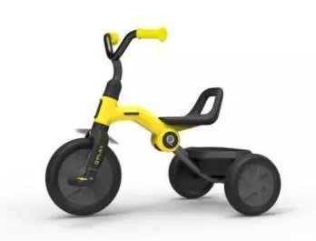 תלת אופן מתקפל עם מוט דחיפה מתנתק Ant Plus - Q Play