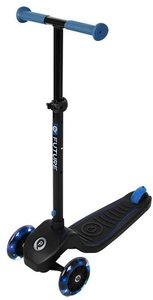 קורקינט לילדים ידית מתקפלת, אורות בגלגלים ועל גבי המשטח Future - Q Play