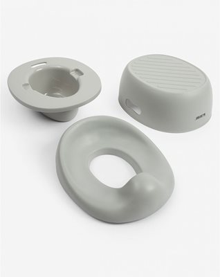 מיננה סיר לילה 3 ב 1 אפור OS Minene