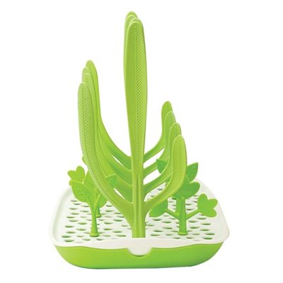 מתקן לייבוש בקבוקים טוויגי – Twigy Flawless™ Bottle Drying Rack ירוק בהיר וכהה - Light Dark Green