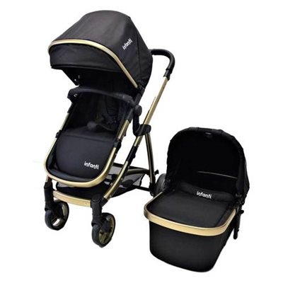 עגלת תינוק משולבת דגם דיימונד אינפנטי