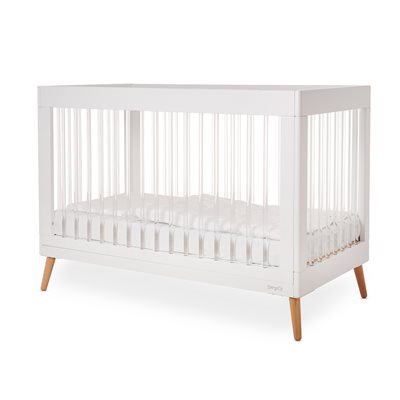 מיטת תינוק דייניז הילס לבן/אקריל – Dainy’s Hills™ Baby Bed White/acrylic 120×60 cm