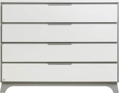 שידה אילן לבן אפור 120 ס"מ שניר