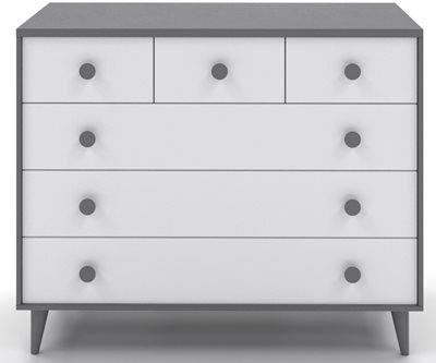 שידה עדן גוף אפור 120 ס"מ שניר