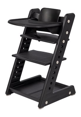 כסא אוכל BEBE - FOR LIFE שחור