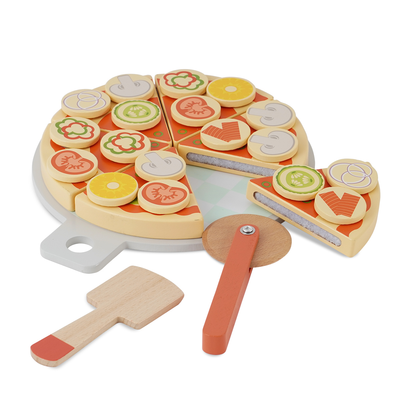 סט פיצה מעץ דייניז – Dainy’s Wooden Pizza Set