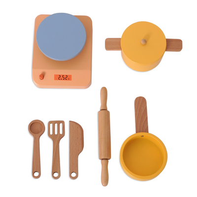 סט כלי בישול מעץ דייניז – Dainy’s Wooden Cook Set