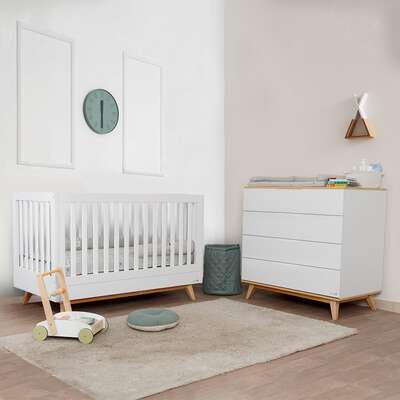 חדר דייניז קלואי לבן/עץ – מייסון לבן/עץ – Dainy’s