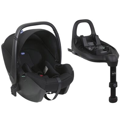ערכת סלקל צ’יקו קורי אסנשיאל + בסיס איזופיקס צ’יקו – Chicco Kory Essential I-SIZE + Chicco Full 360 i-Size Base שחור - Black