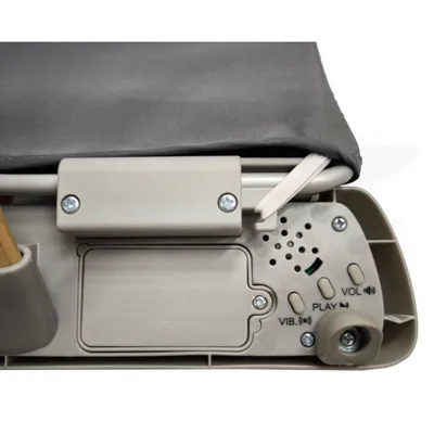 טרמפולינה 0-9 ק"ג SIESTA כולל מנגנון רטט ומוזיקה (בז'-דמוי עץ) מבית BabySafe