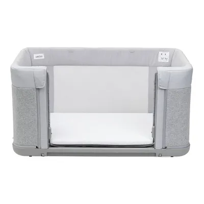 עריסה  מיטת מעבר צ’יקו נקסט2מי פוראבר דגם Chicco Next2Me Forever – Ash