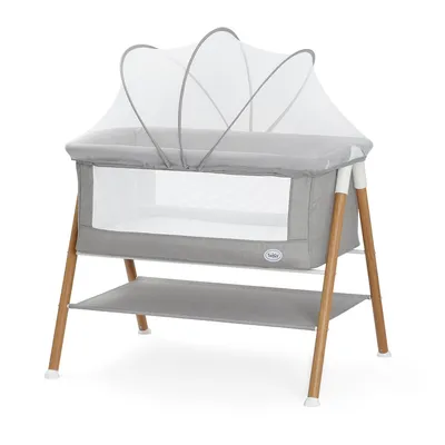 עריסה לתינוק טוויגי דאלאס מסגרת דמוי עץ – Twigy Dallas Baby Crib