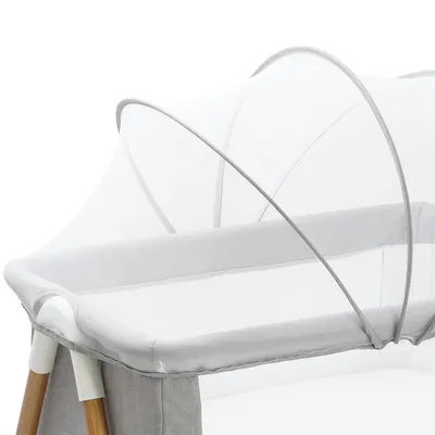 עריסה לתינוק טוויגי דאלאס מסגרת דמוי עץ – Twigy Dallas Baby Crib