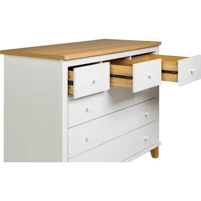 שידה רותם לבן טבעי שניר