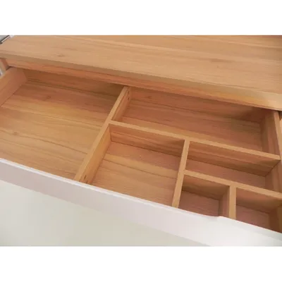 שידה אילן לבן טבעי שניר