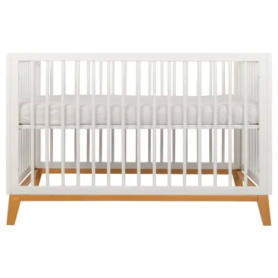 מיטה תינוק וויני לבן טבעי שניר