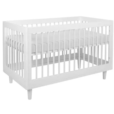 מיטה תינוק מעבר בוהו לבן שניר