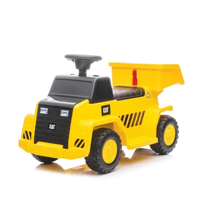 משאית העמסה קטר ממונעת- קטרפילר דוברת עברית