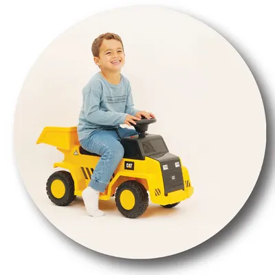 משאית העמסה קטר ממונעת- קטרפילר דוברת עברית