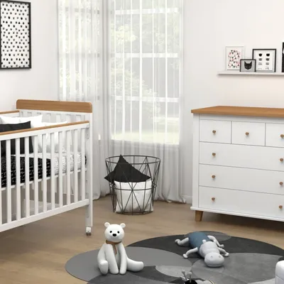 חדר לתינוק שי לבן טבעי שניר