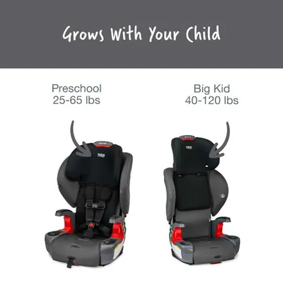 בוסטר Grow with you Safe Wash מבית ברייטקס Britax
