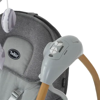 נדנדה וטרמפולינה לתינוק טוויגי מונטנה ביי מסגרת עץ – Twigy Montana Bay™ 2 in 1