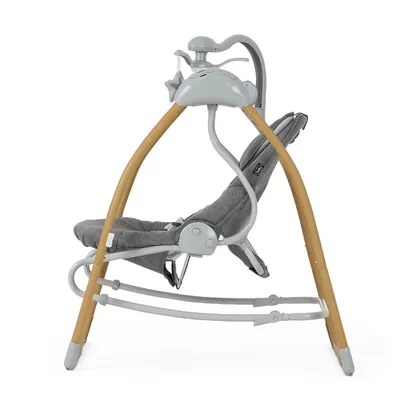 נדנדה וטרמפולינה לתינוק טוויגי מונטנה ביי מסגרת עץ – Twigy Montana Bay™ 2 in 1