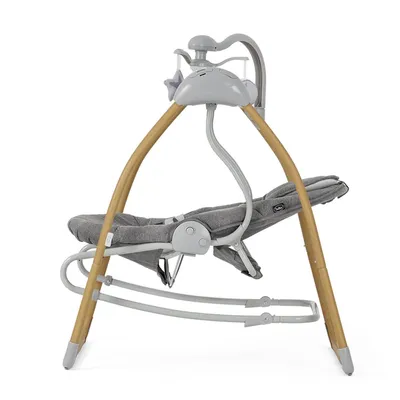 נדנדה וטרמפולינה לתינוק טוויגי מונטנה ביי מסגרת עץ – Twigy Montana Bay™ 2 in 1