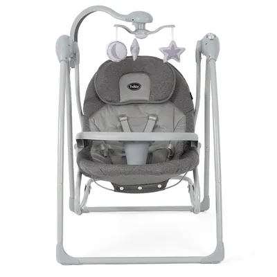 נדנדה וטרמפולינה לתינוק טוויגי מונטנה ביי מסגרת אפורה – Twigy Montana Bay™ 2 in 1