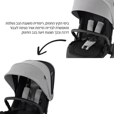 עגלה משולבת טוויגי ג’נסיס – ™Twigy Genesis