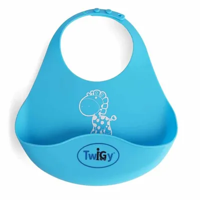 סינר סיליקון לתינוק טוויגי – Twigy Silicone Baby Bib