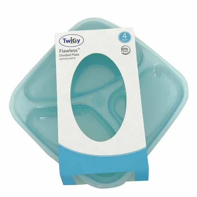 מארז 3 צלחות מחולקות טוויגי – Twigy Flawless™ Divided Plate