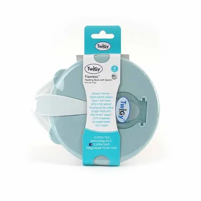 קערה טוויגי עם כפית – Twigy Flawless™ Feeding Bowl with Spoon